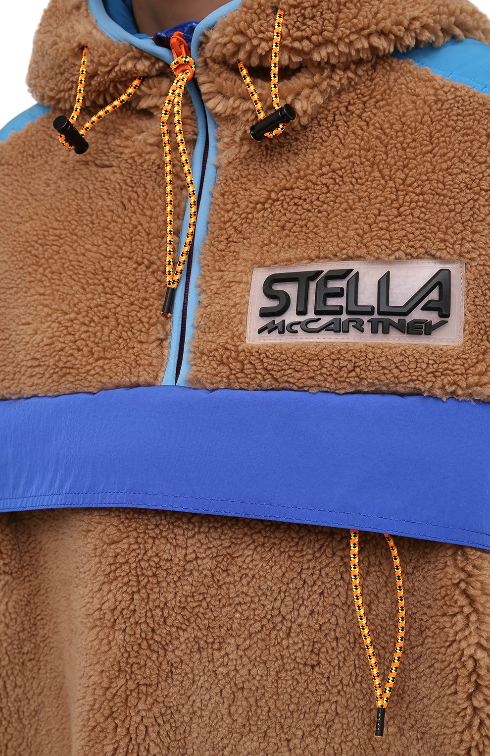 Анорак STELLA MCCARTNEY светло-коричневого цвета по цене 97950 руб., арт. 603726/SSB03, фото 5 Анорак STELLA MCCARTNEY, арт. 603726/SSB03, фото 5