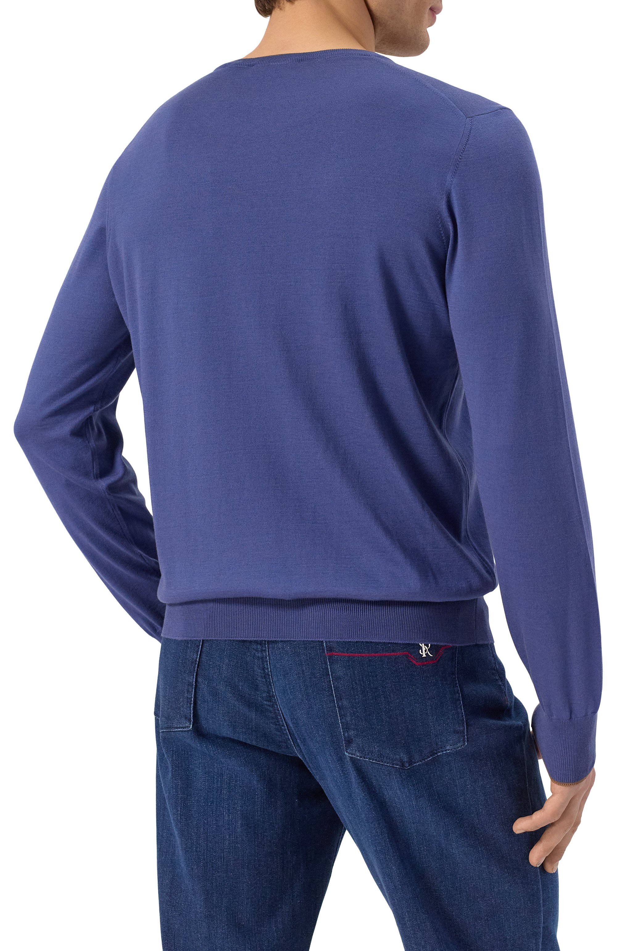 Джемпер из шелка и хлопка GRAN SASSO, арт. 43167/16290, фото 4