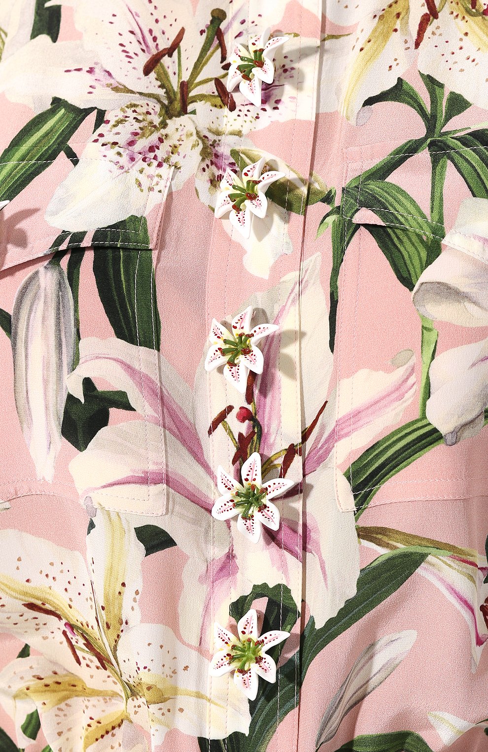 Шелковый комбинезон DOLCE & GABBANA, арт. F6E3ZZ/HS15F, фото 5