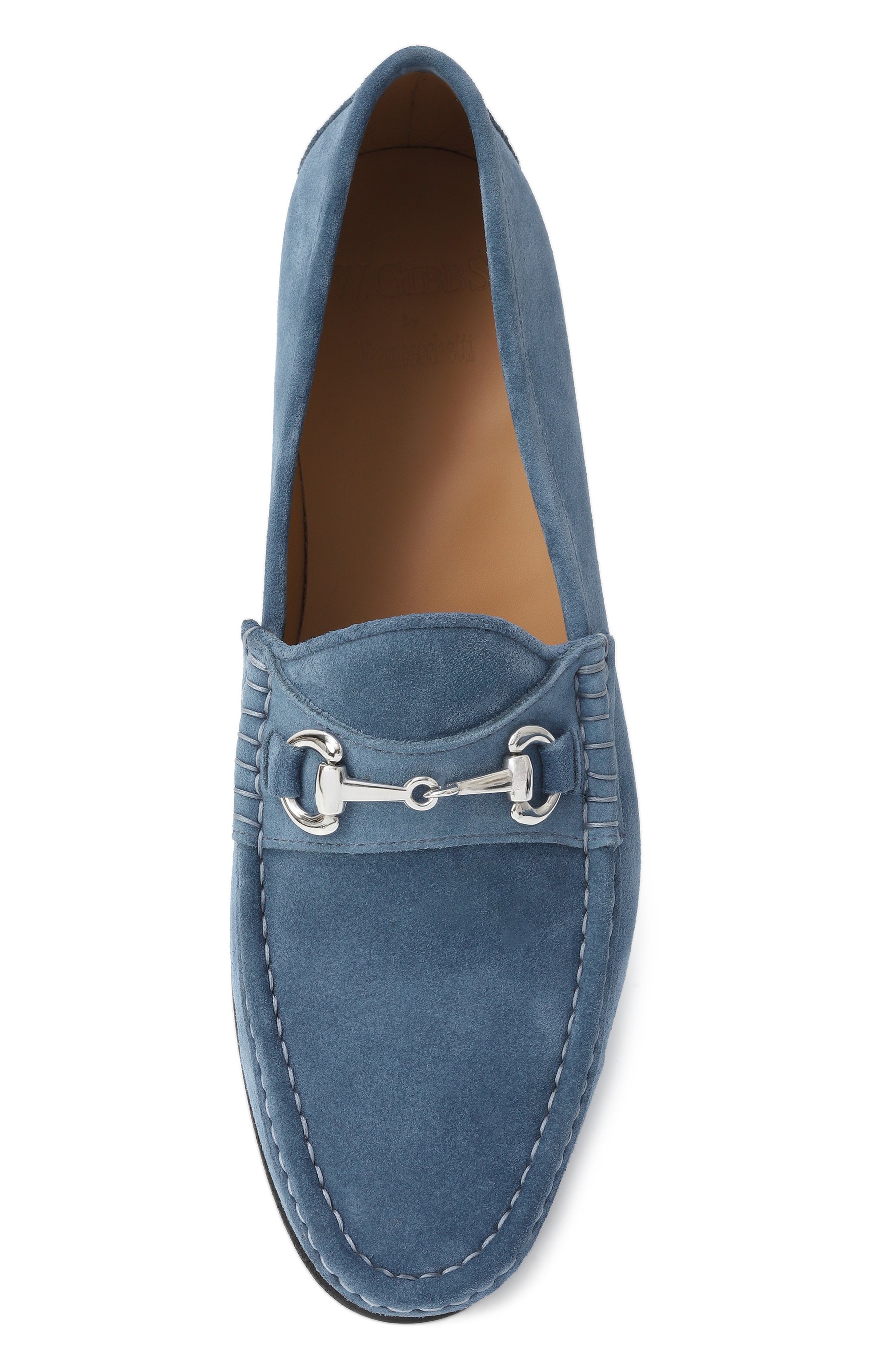 Замшевые лоферы W.GIBBS, арт. 4121001/CAM0SCI0 RAIN, фото 6