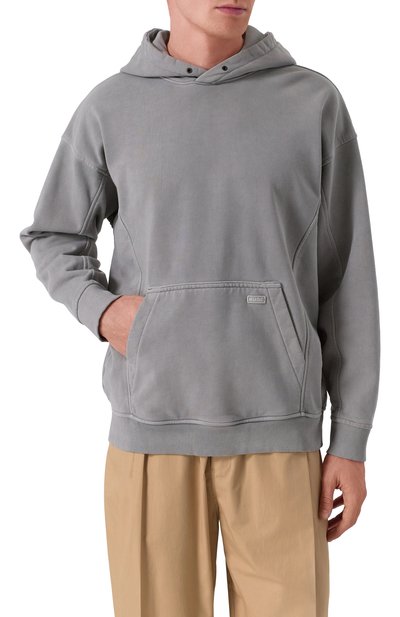 Хлопковое худи HUGO BLUE, арт. 50538681, фото 3