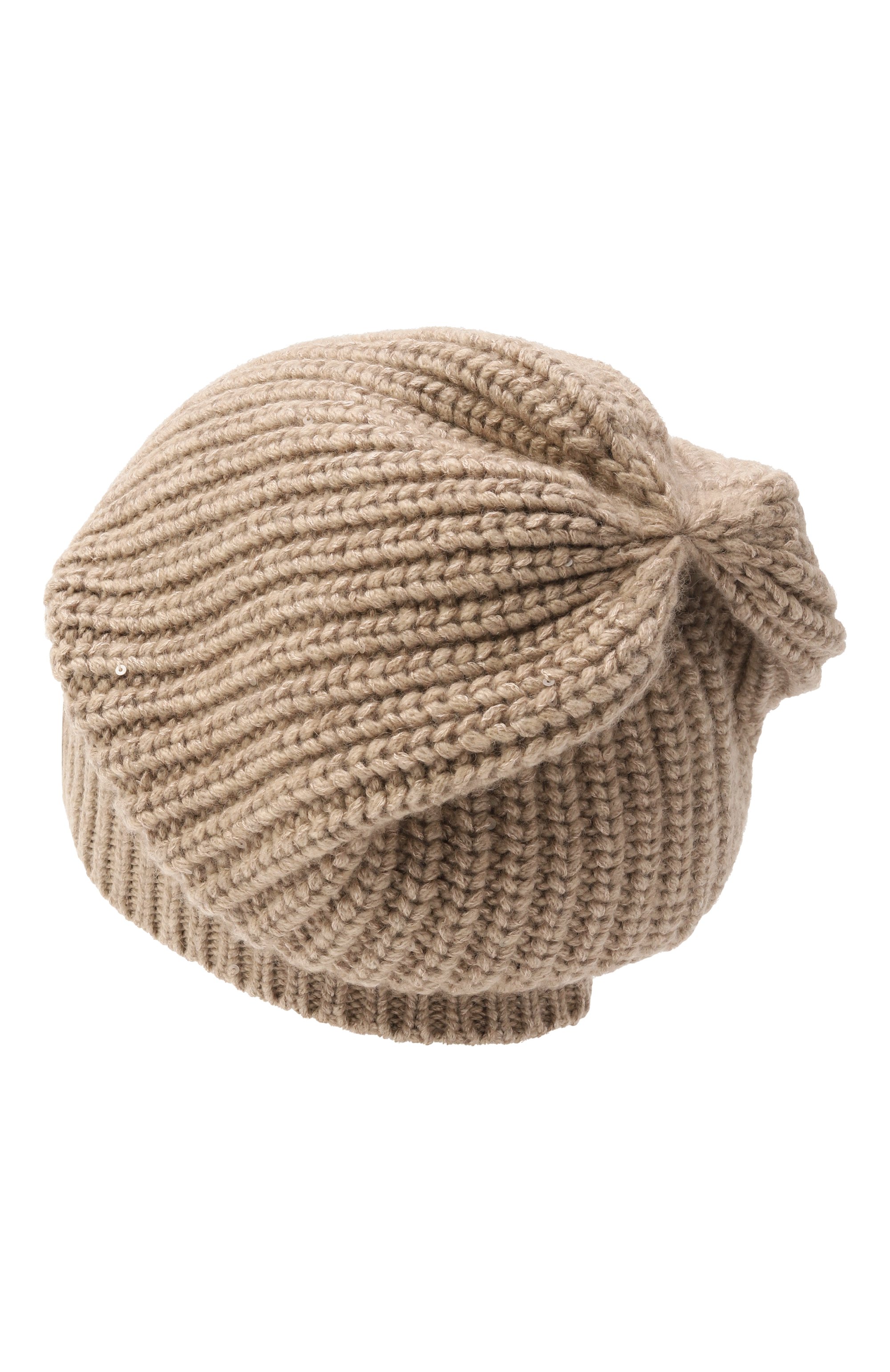 Шапка из кашемира и �шелка BRUNELLO CUCINELLI, арт. M32373999, фото 3