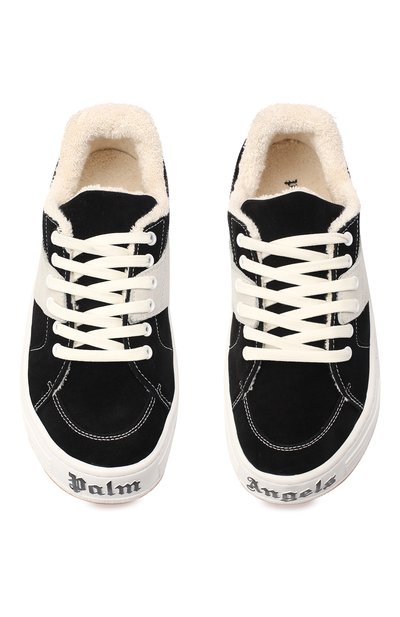 Замшевые кеды PALM ANGELS, арт. PMIA051F20LEA0011001, фото 5