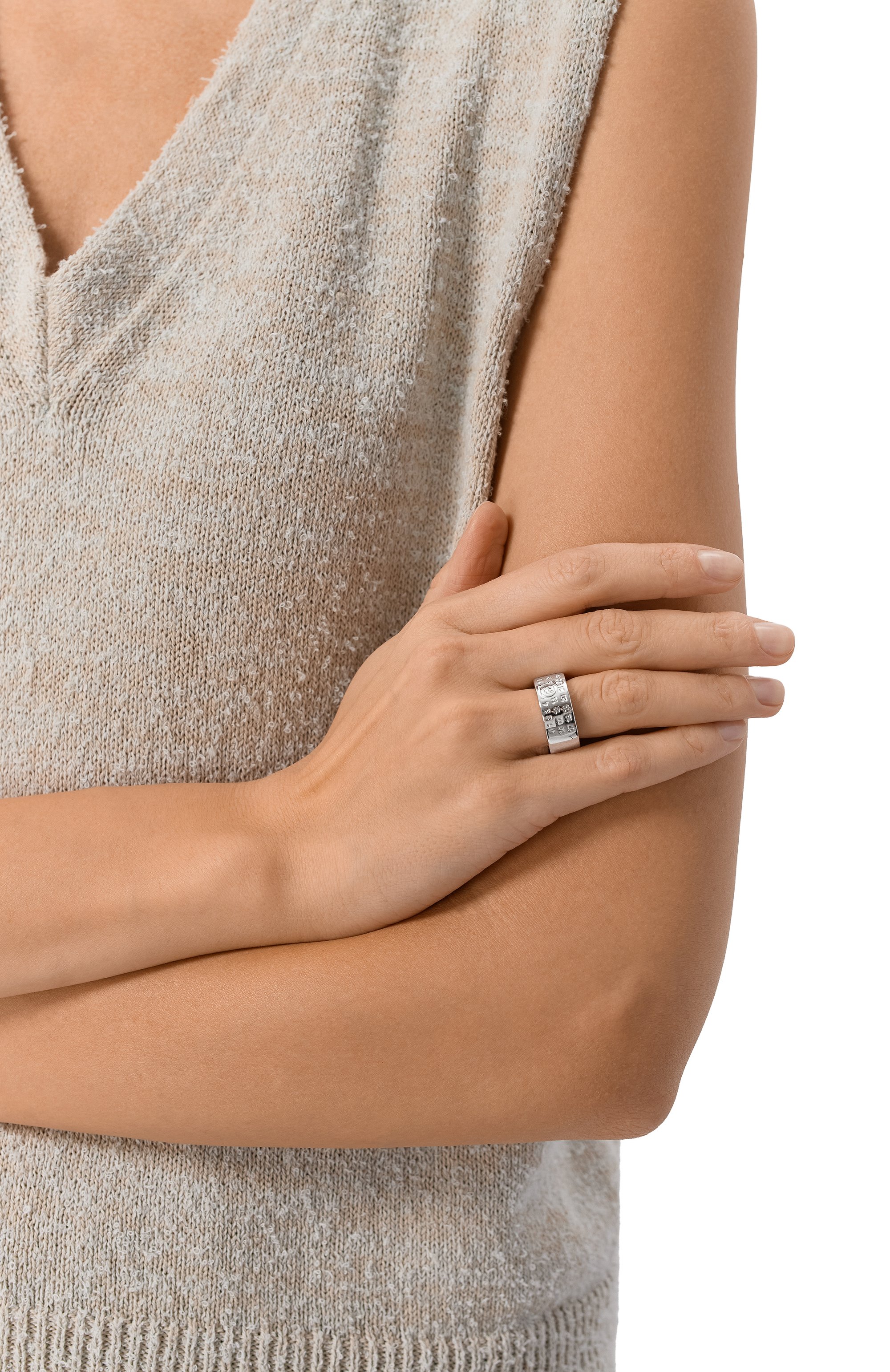 Кольцо MM6, арт. SM6UQ0103 P8371, фото 2