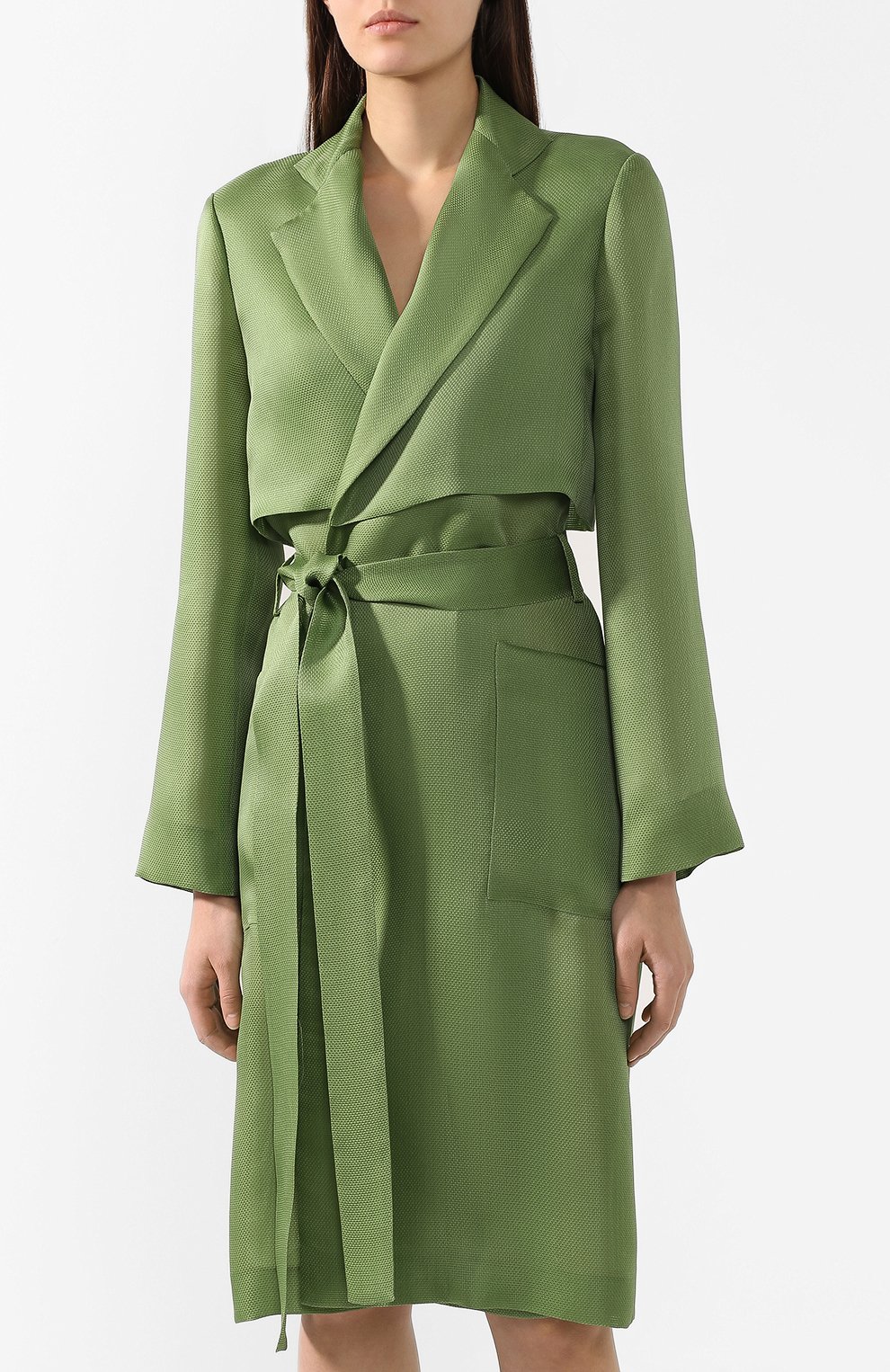 Шелковый плащ LANVIN, арт. RW-C0108U-0929-P19, фото 3
