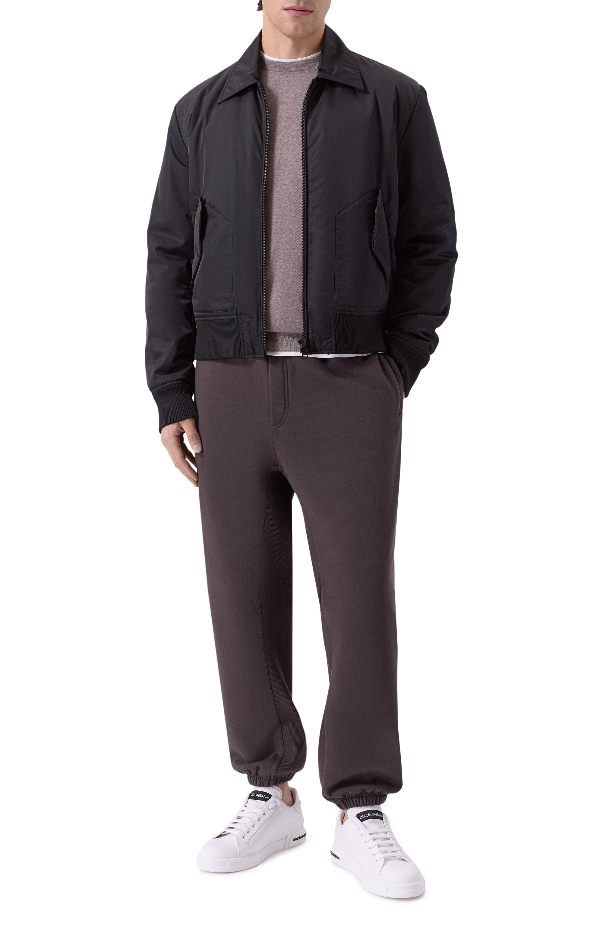 Хлопковые джоггеры DOLCE & GABBANA, арт. GP17AT/G7PLA, фото 2