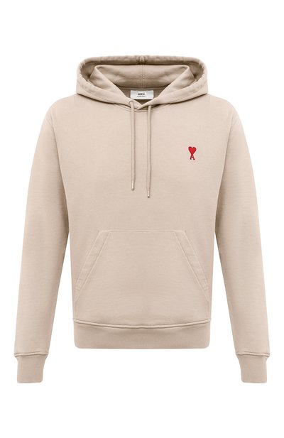 Хлопковое худи AMI, арт. E21HJ008.730, фото 1