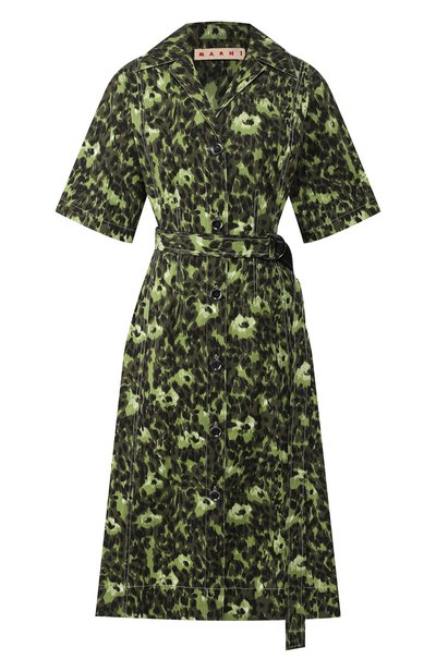 Женское х лопковое платье MARNI, арт. ABMA0430C1/TCY40