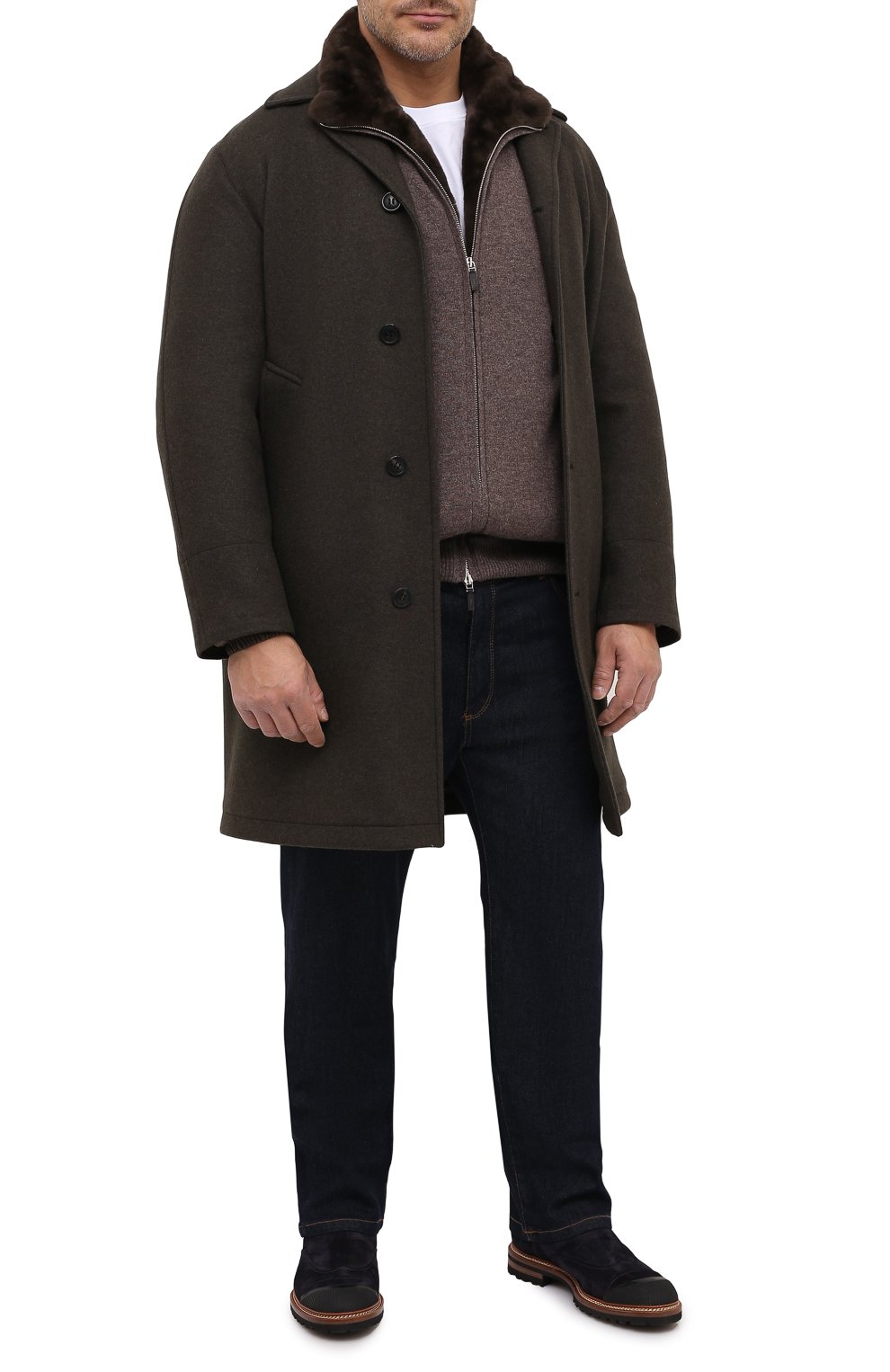 Кашемировый бомбер с подкладкой из меха бобра SVEVO, арт. 0140SA20/MP01/2/60-62, фото 2