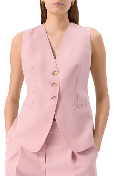 Жилет из хлопка и лиоцелла BOSS ORANGE, арт. 50546216, фото 3