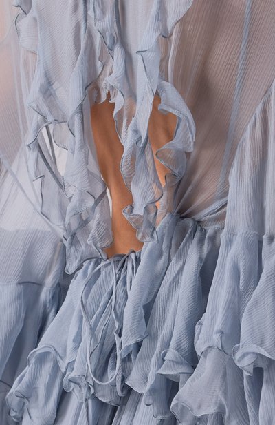 Шелковое платье CHLOÉ, арт. CH26SR052001, фото 5