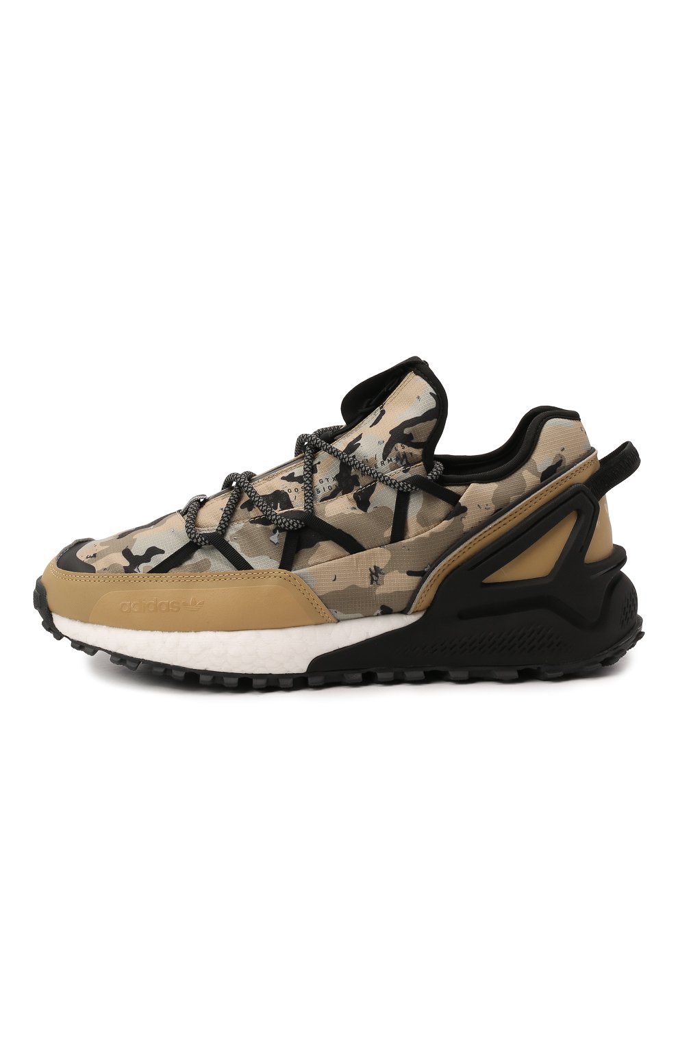 Мужские бежевые кроссовки zx 2k boost utility gore-tex ADIDAS