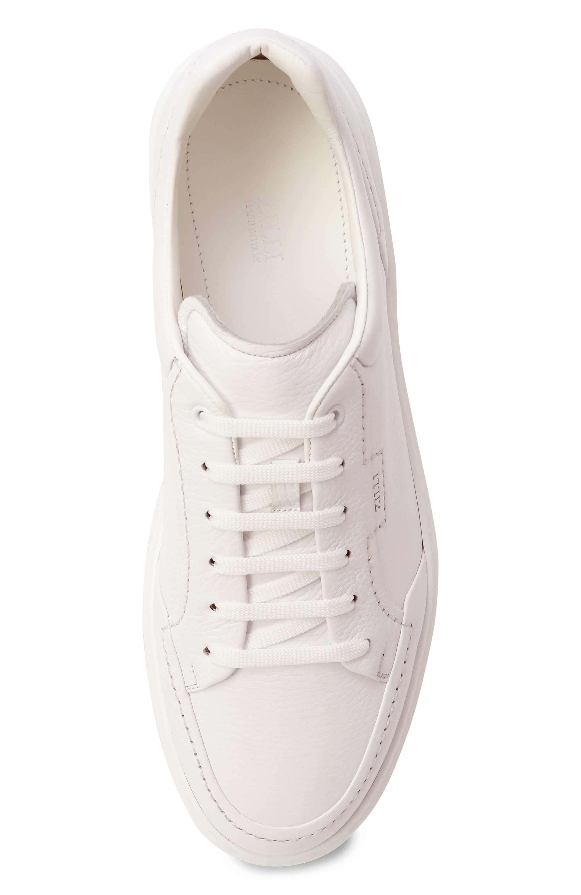 Кожаные кеды ZILLI, арт. H0140AM1947VZBA07, фото 6