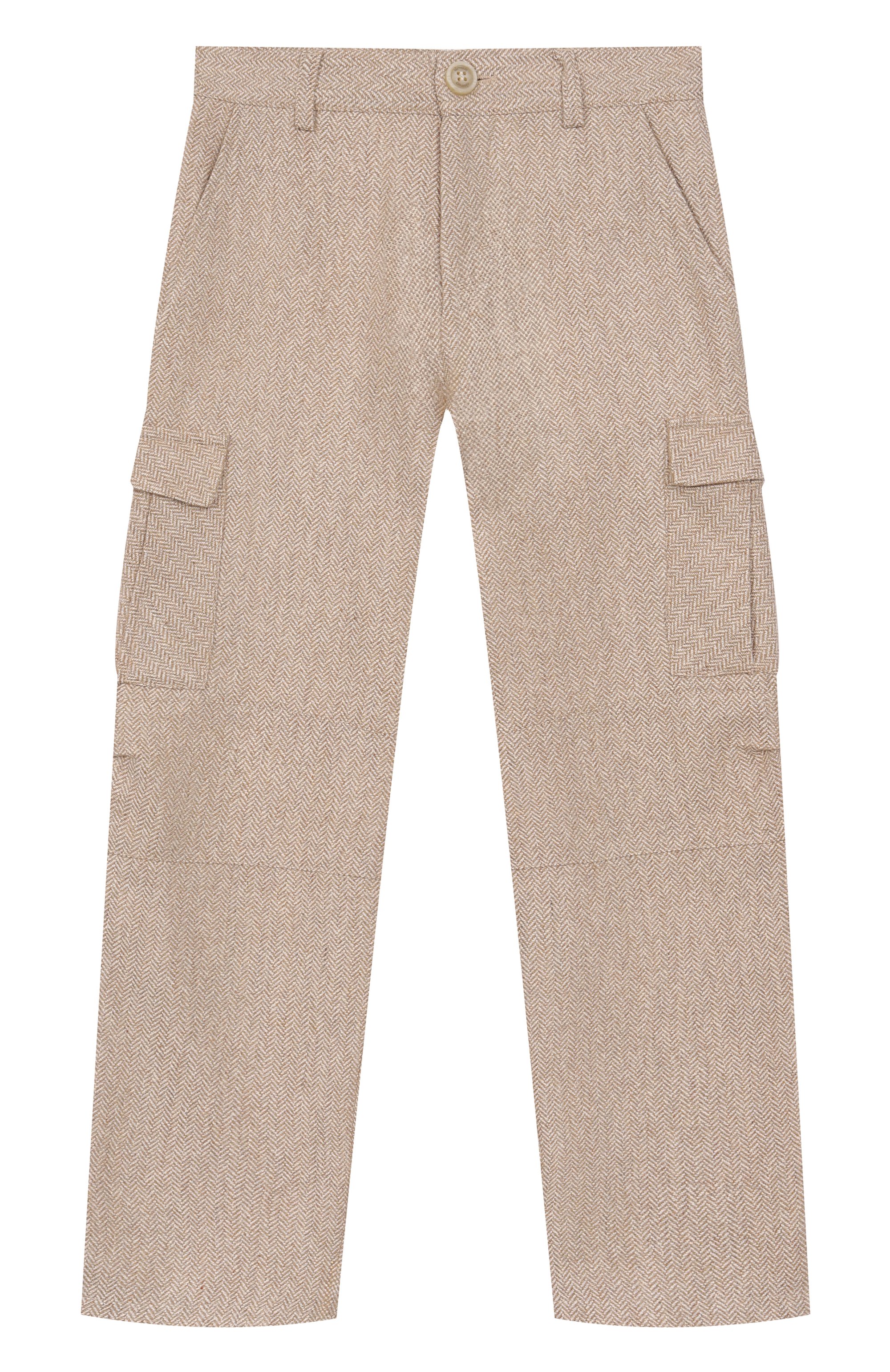 Брюки-карго из шерсти и хлопка ELEVENTY, арт. EX6P40/I0285/6-8, фото 1