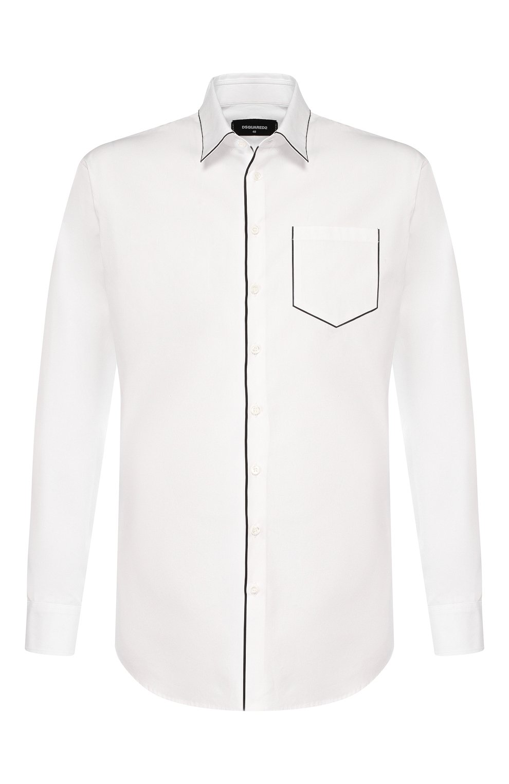 Хлопковая рубашка DSQUARED2, арт. S74DM0362/S36275, фото 1