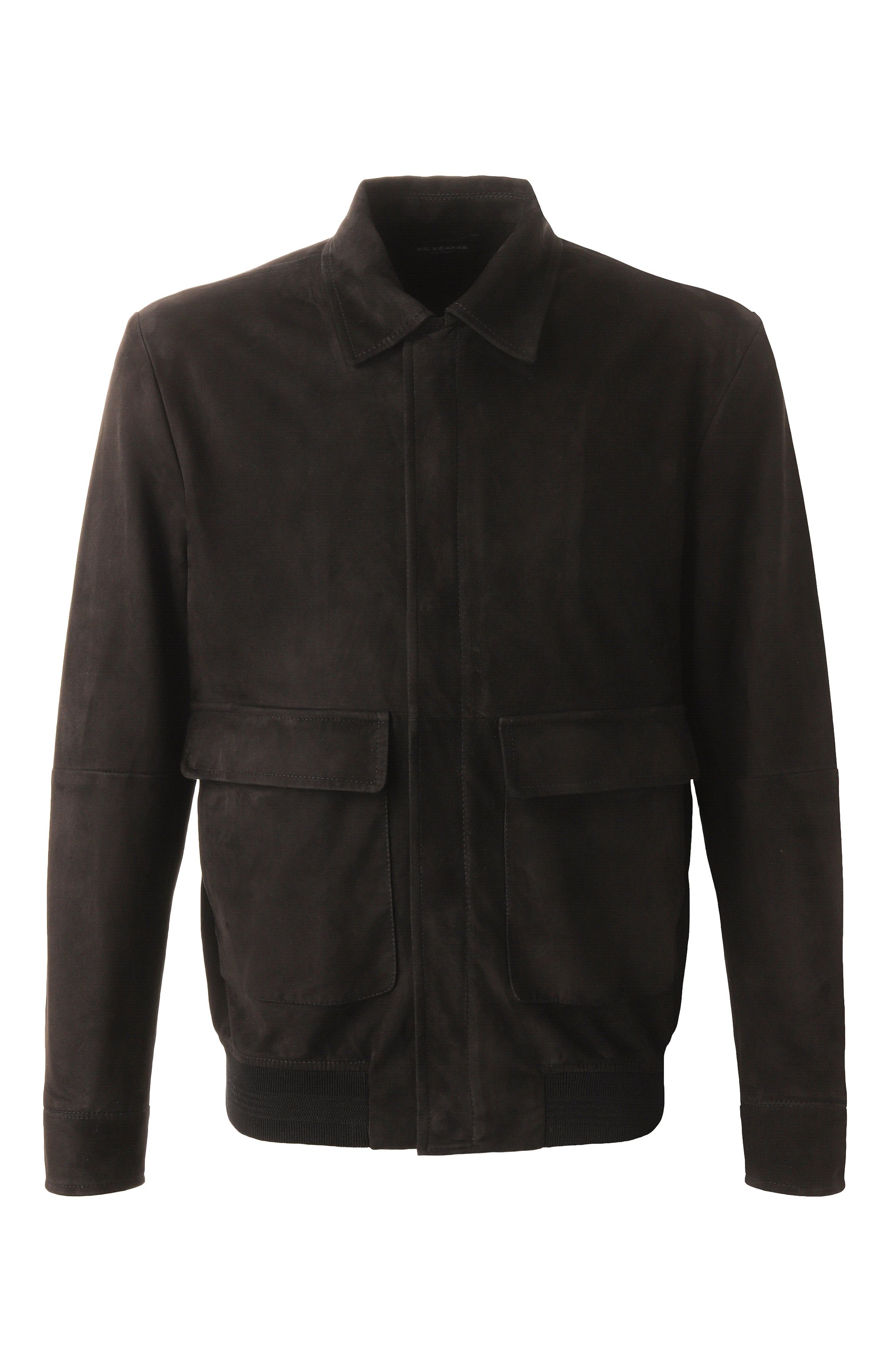 Замшевый бомбер KITON, арт. UW2110V0820F18, фото 1