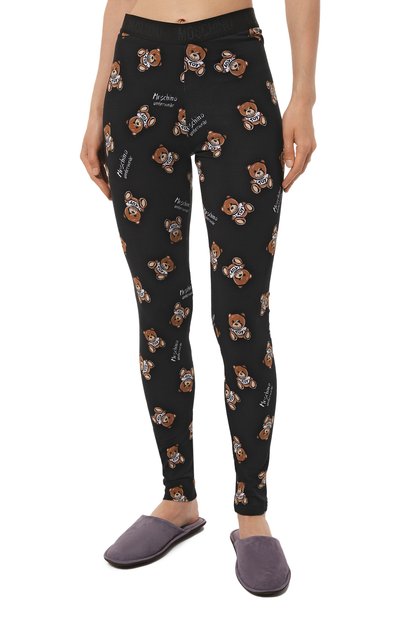 Хлопковые легинсы MOSCHINO, арт. 231V6/A6803/4417, фото 3