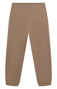 Детские хлопковые джоггеры FENDI бежевого цвета, арт. JMF443/5V0/4-6 | Фото 2 (Материал внешний: Хлопок; Материал сплава: Проставлено; Нос: Не проставлено; Мальчики Кросс-КТ: Джоггеры-одежда; Ростовка одежда: 5 лет | 110 см, 7 лет | 122 см, 4 года | 104 см)