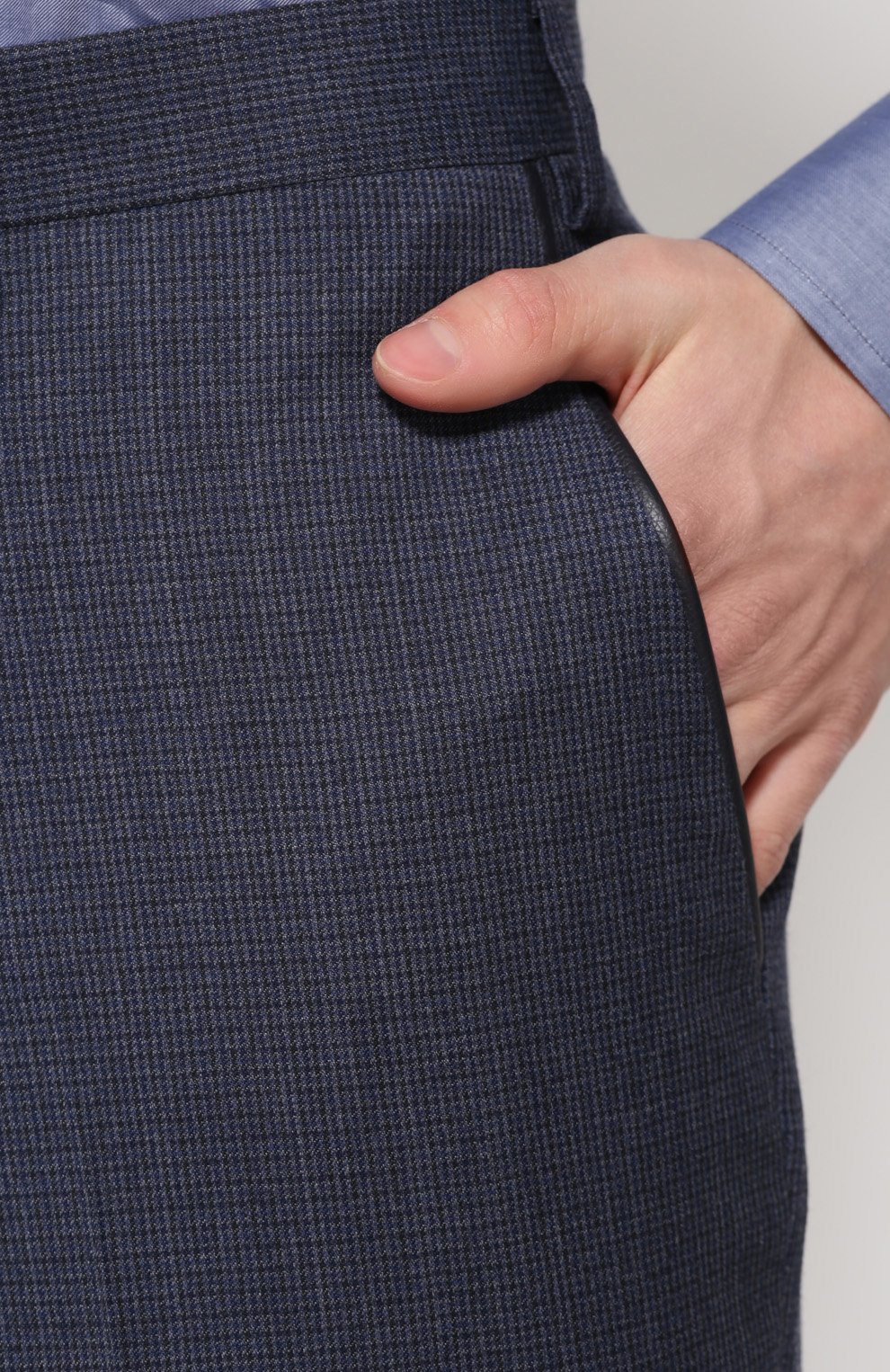 Классические шерстяные брюки  BRIONI, арт. RPL5/05A0I/P0RT0VENERE, фото 5