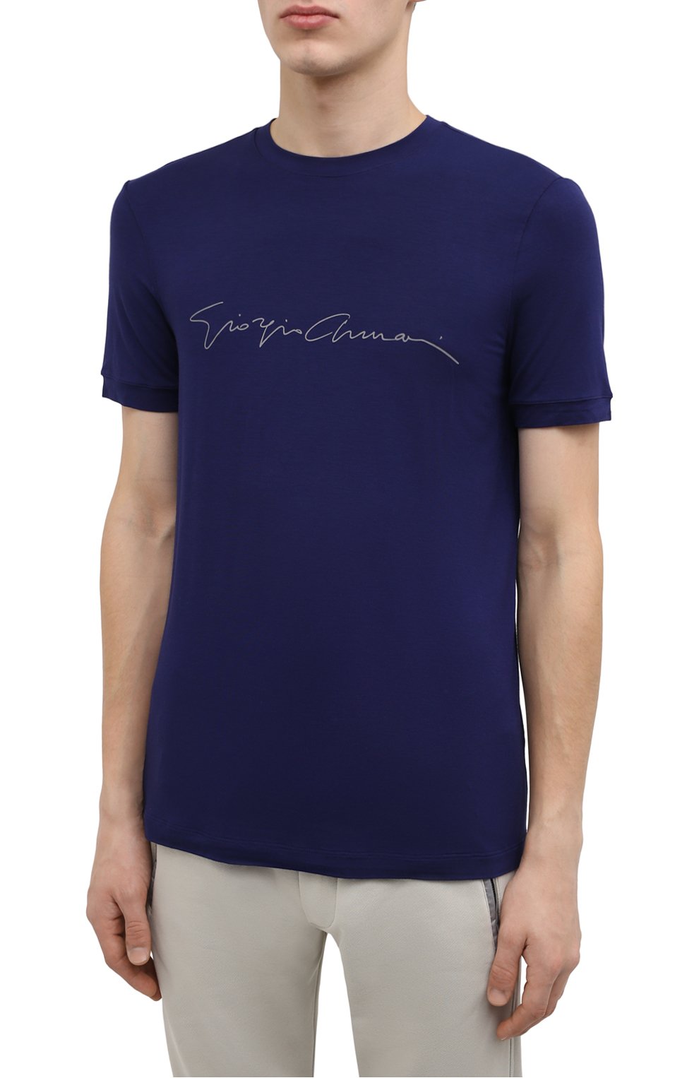 Футболка из вискозы GIORGIO ARMANI, арт. 6GST56/SJP4Z, фото 3