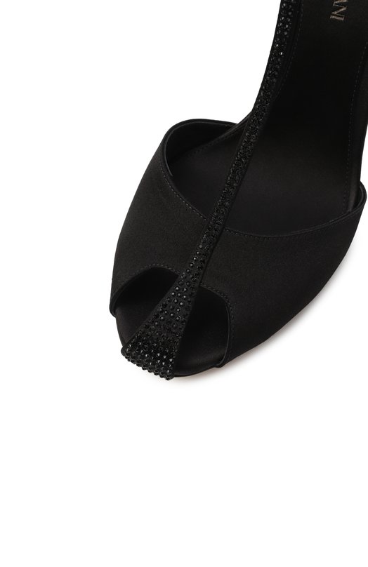 Текстильные туфли Emporio Armani X3P853/XR385 Чёрный  X3P853/XR385 Фото 7