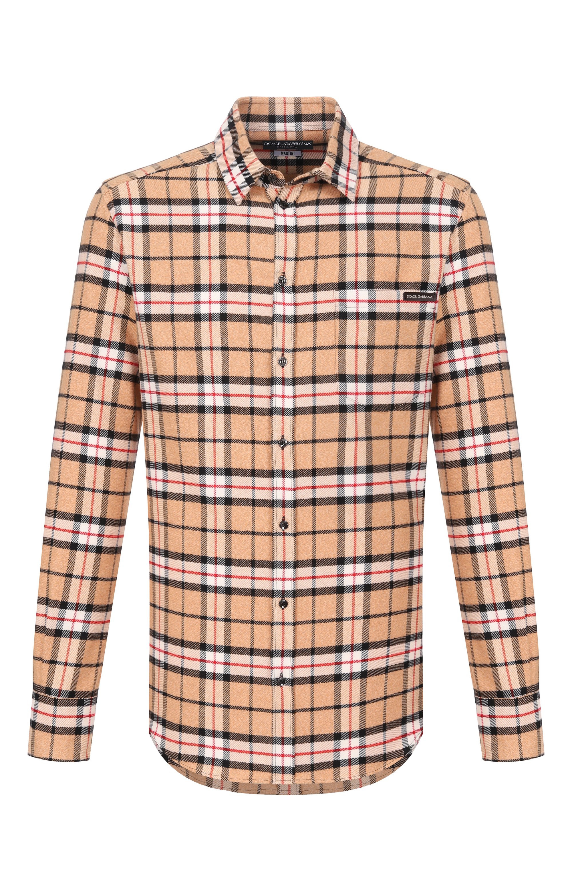 Хлопковая рубашка DOLCE & GABBANA, арт. G5JZ9T/FQ5NC, фото 1