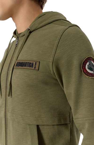 Хлопковая толстовка AERONAUTICA MILITARE, арт. 251FE2013F585, фото 5