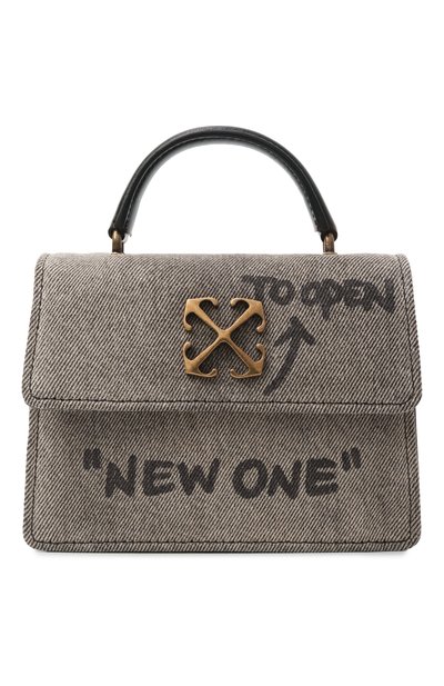 Женская сумка jitney quote baby OFF-WHITE, арт. 0WNP063F25DEN001