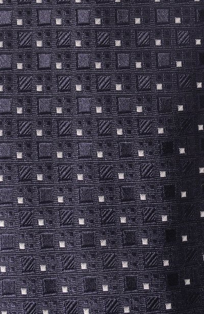 Шелковый галстук CANALI темно-синего цвета по цене 21450 руб., арт. 18/HJ04737, фото 4 Шелковый галстук CANALI, арт. 18/HJ04737, фото 4