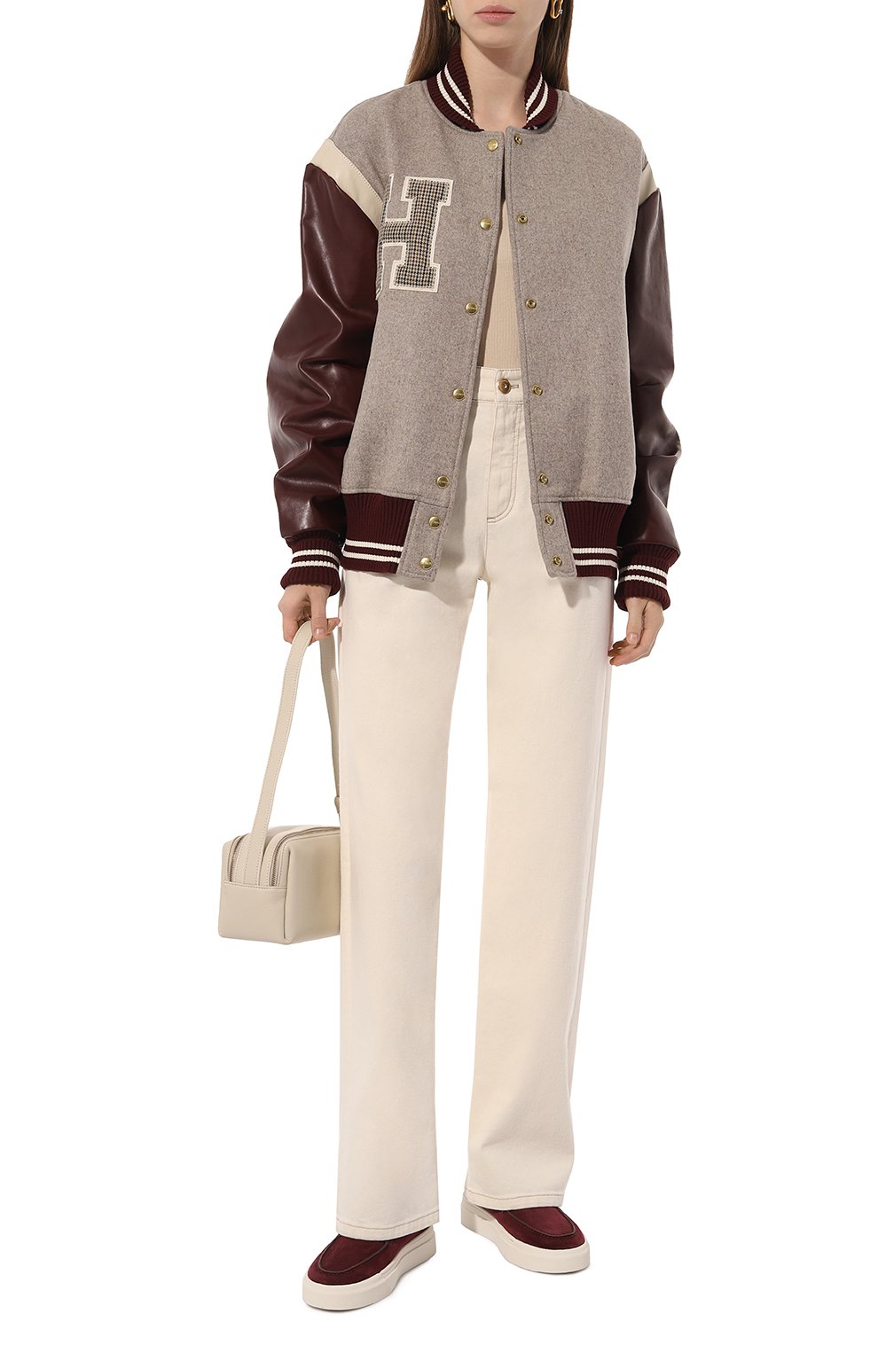 Комбинированный бомбер HALFBOY, арт. HFW241WLBB008, фото 2