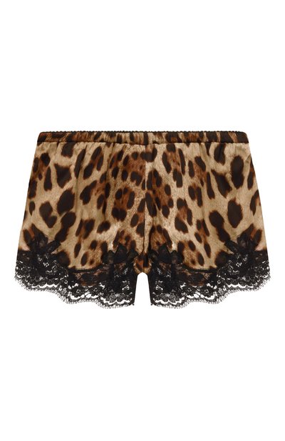 Женские шорты из шелка и хлопка DOLCE & GABBANA, арт. 03A02T/0N021