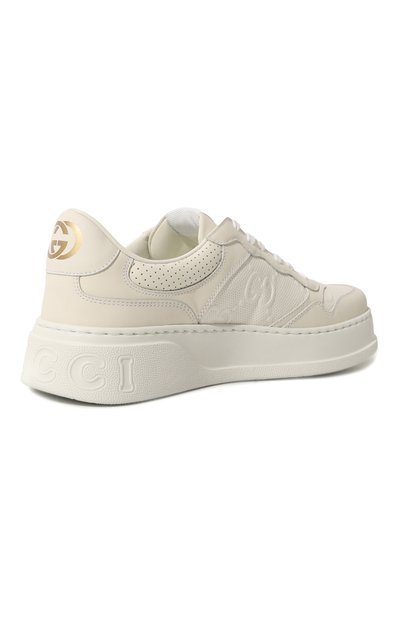 Кожаные кеды GUCCI, арт. 669582/1XL10, фото 5
