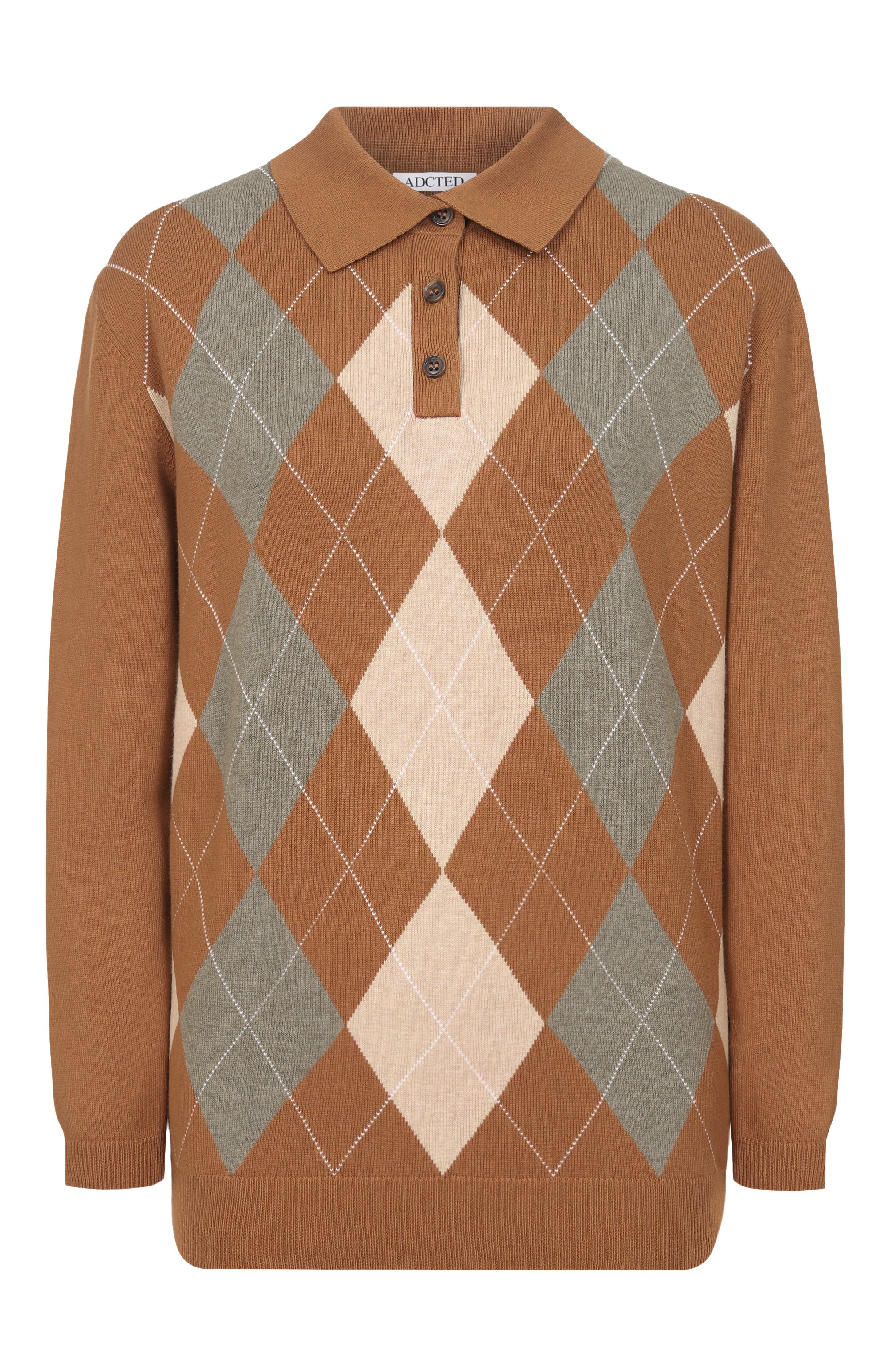 Поло из хлопка и кашемира ADDICTED, арт. AD2603, фото 1