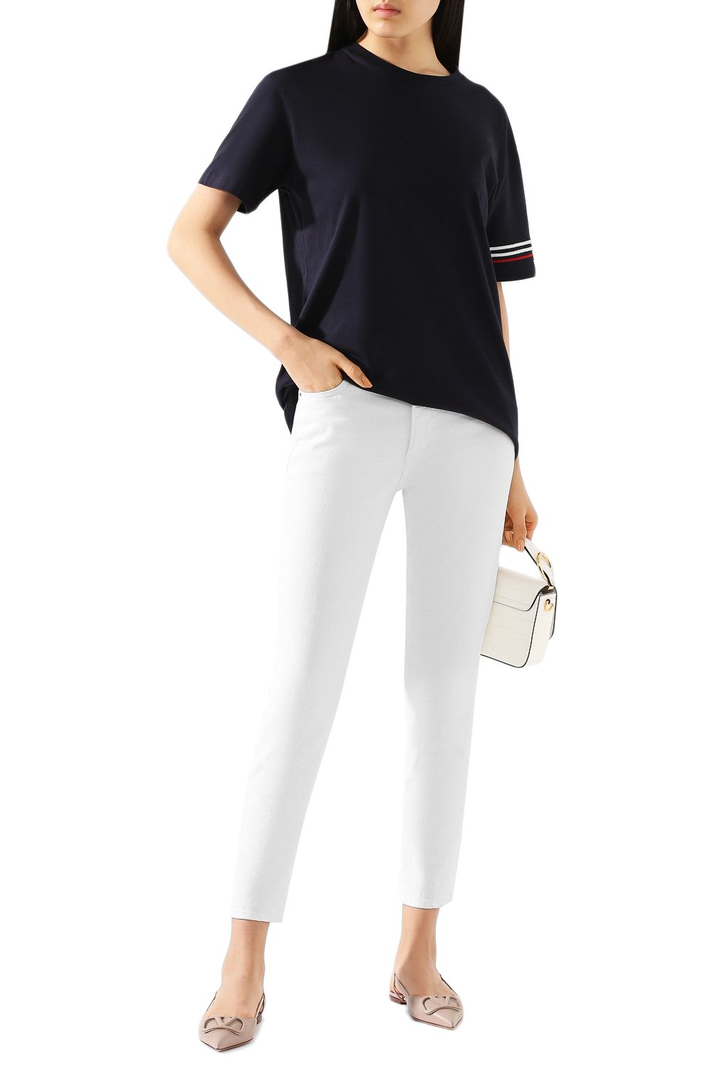 Хлопковая футболка VALENTINO, арт. TB3MG05J5BL, фото 2