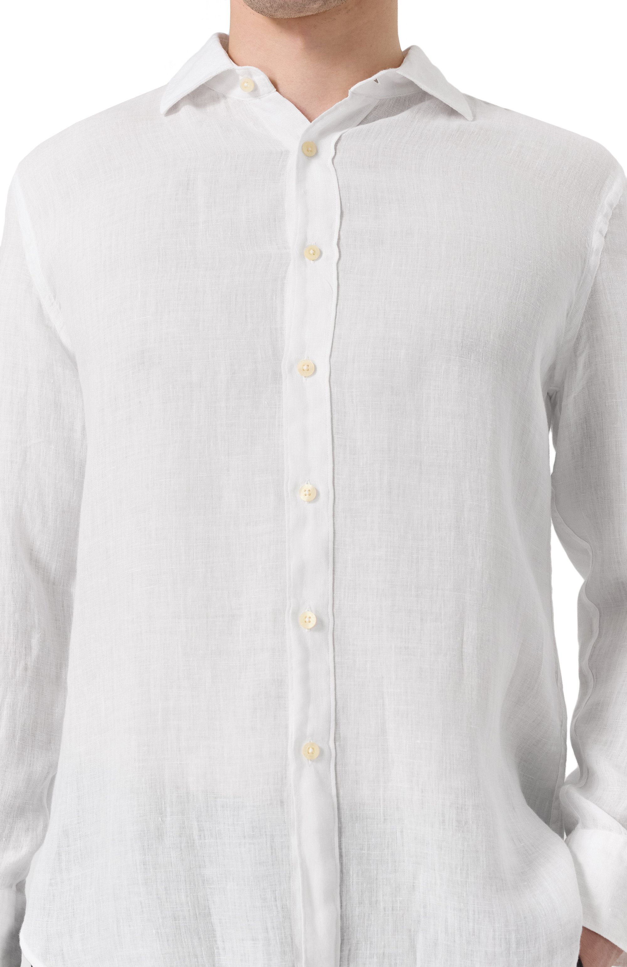 Льняная рубашка 120% LINO, арт. 32ALIM1311/0115/000, фото 5