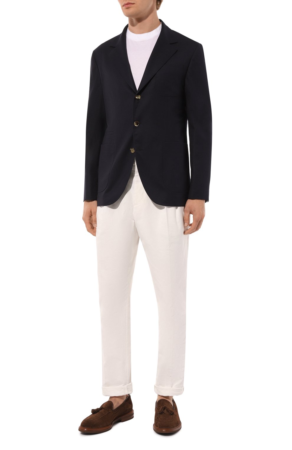 Замшевые лоферы BRUNELLO CUCINELLI, арт. MZUPEB2199, фото 2