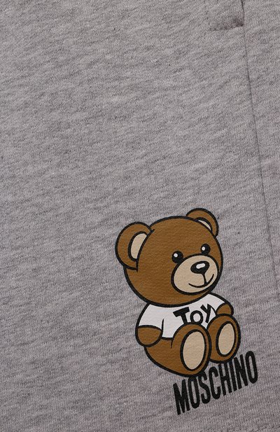 Хлопковые шорты MOSCHINO, арт. HUQ013/LCA19/10-14, фото 3