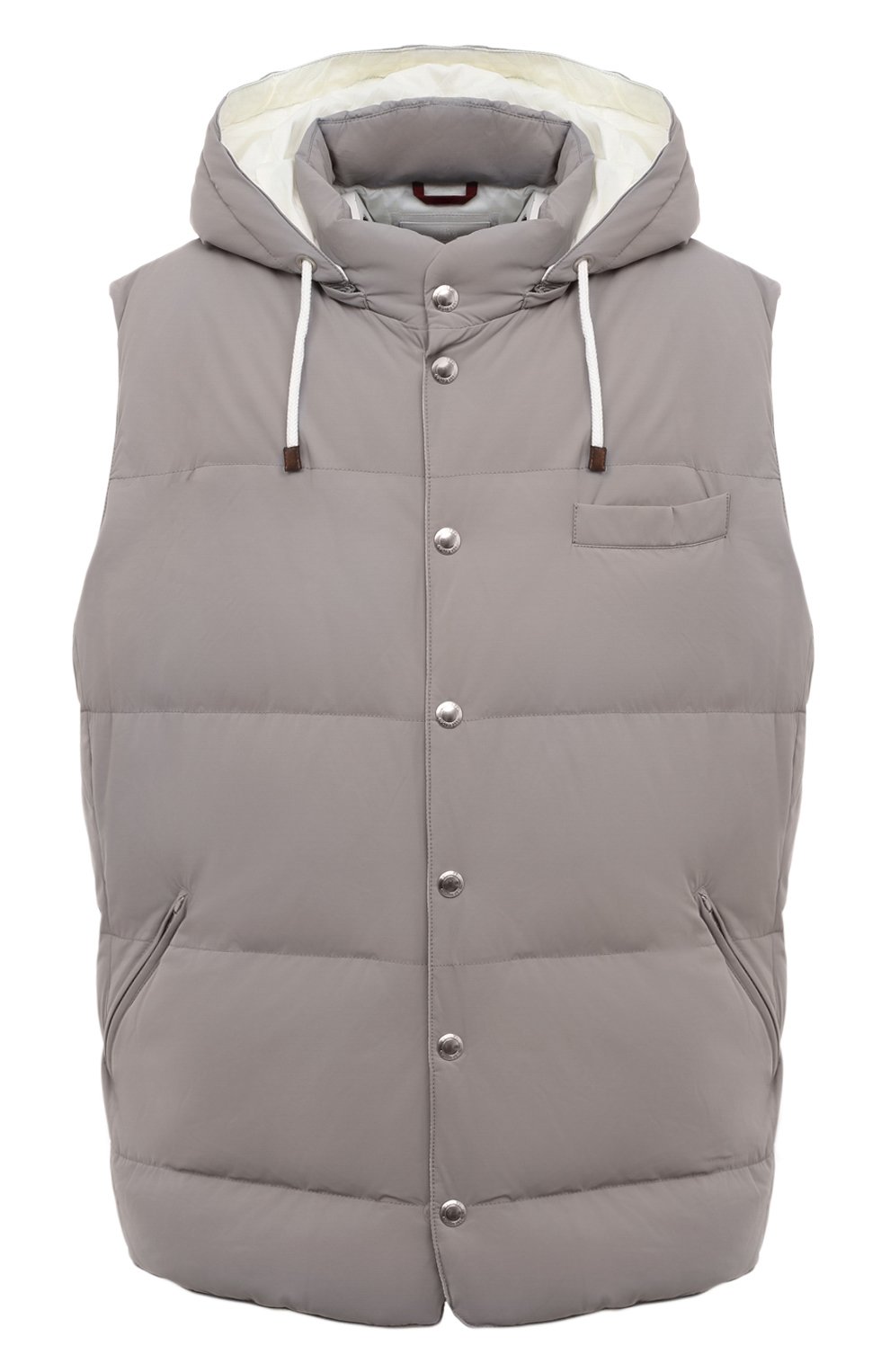 Пуховый жилет BRUNELLO CUCINELLI, арт. MM4031162, фото 1