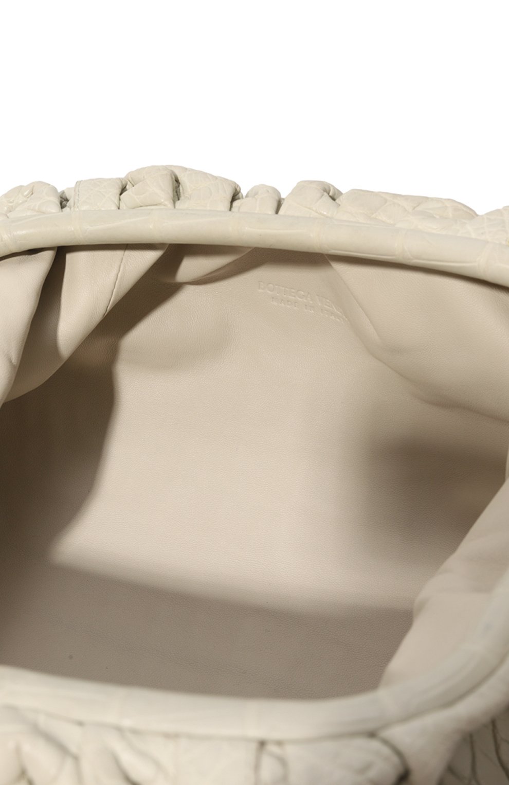 Клатч pouch из кожи аллигатора BOTTEGA VENETA, арт. 576227/VCPX0/AMIS, фото 5