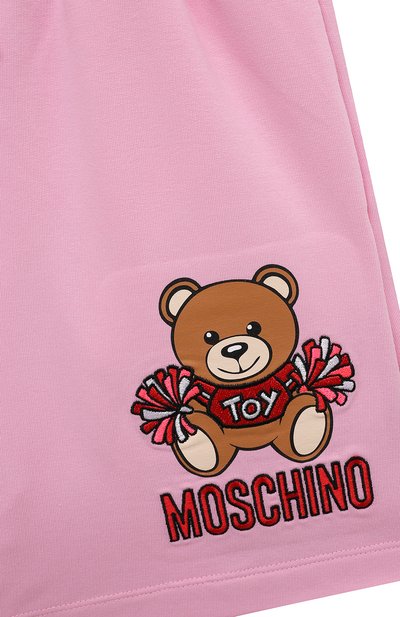 Хлопковые шорты MOSCHINO, арт. HCQ002/LDA12/10A-14A, фото 3