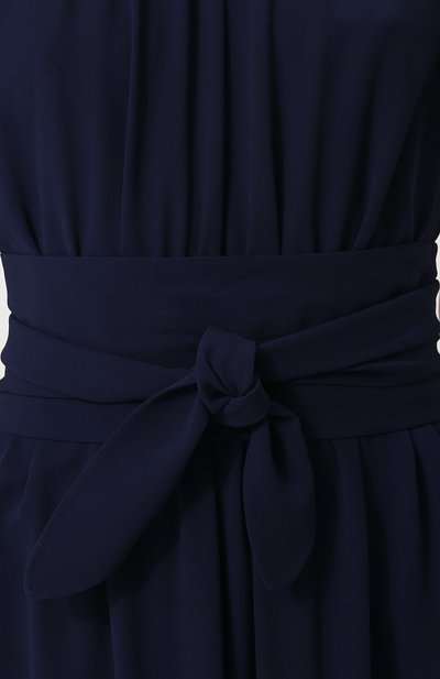 Приталенное шелковое мини-платье с поясом MICHAEL KORS COLLECTION, арт. KDK/422AKK552B, фото 5