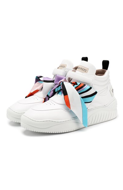 Кожаные кеды EMILIO PUCCI, арт. 9HCE95/9HX02, фото 1