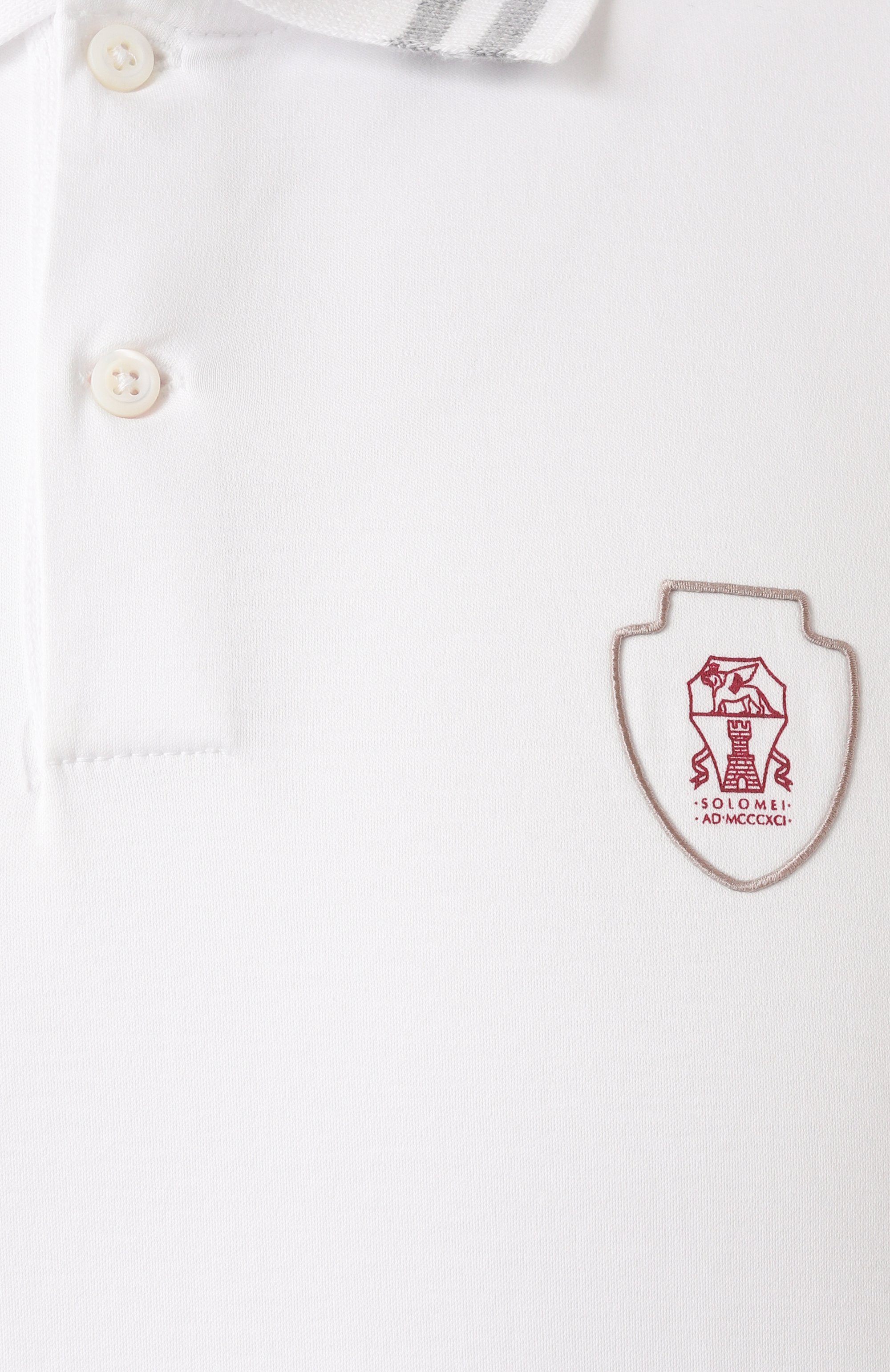 Хлопковое поло BRUNELLO CUCINELLI, арт. M0B133940T, фото 6