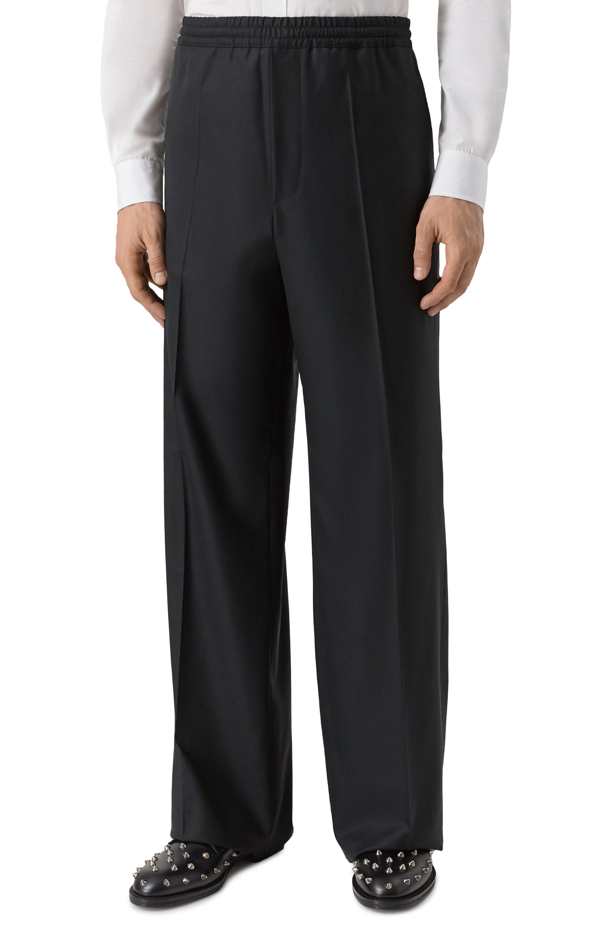 Шерстяные брюки MOSCHINO, арт. A0351/5238, фото 3