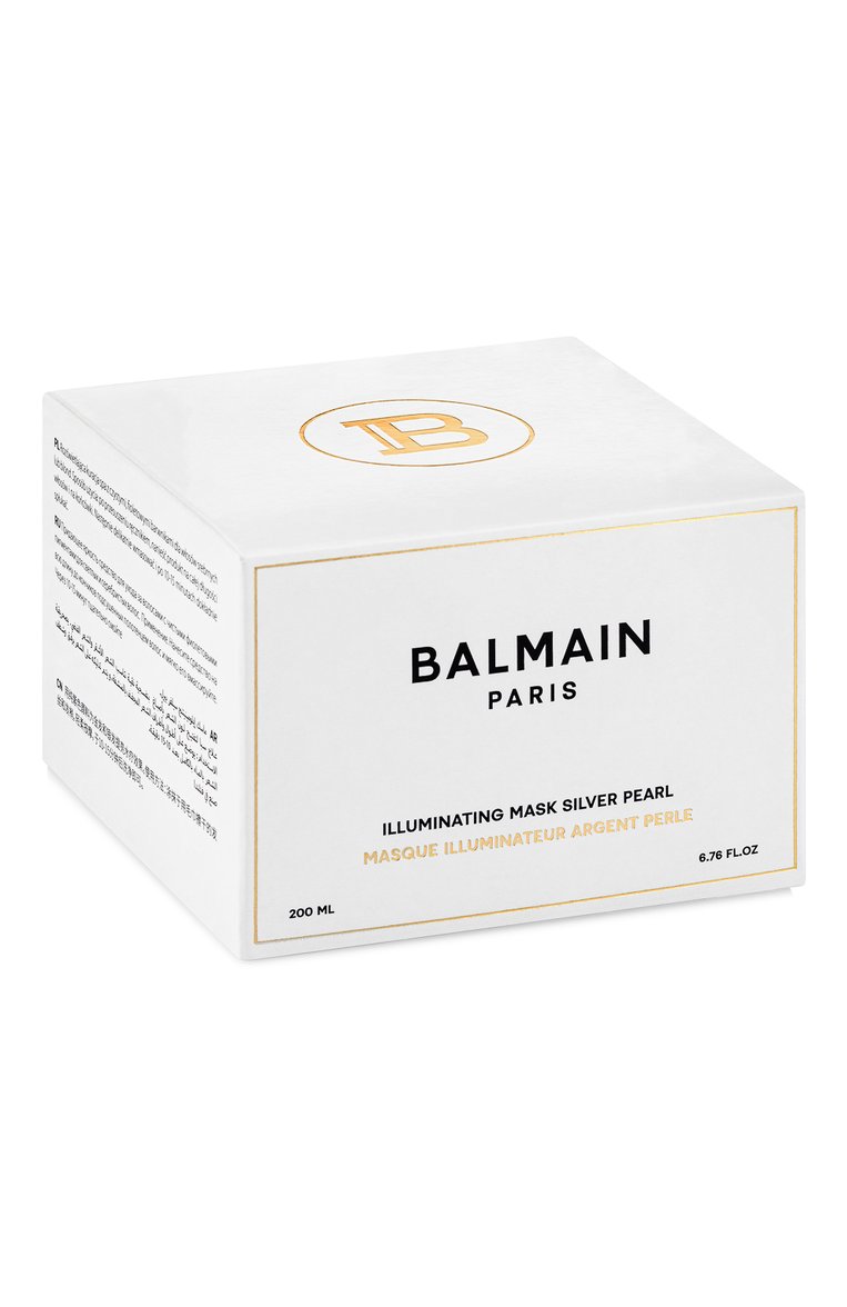 Маска для нейтрализации нежелательных теплых оттенков silver pearl (200ml) BALMAIN HAIR COUTURE бесцветного цвета, арт. 8720246246001 | Фото 2 (Региональные ограничения белый список (Axapta Mercury): Не прос�тавлено; Нос: Не проставлено; Назначение: Для волос; Тип продукта: Маски)