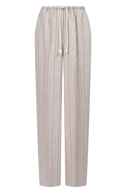 Женские льняные брюки 12 STOREEZ, арт. 137570