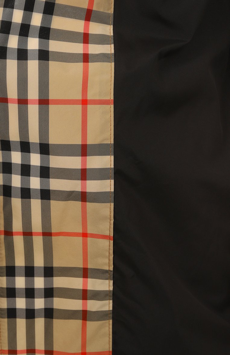 Женская ветровка BURBERRY бежевого цвета, арт. 8113051 | Фото 7 (Рукава: Длинные; Материал подклада: Синтетический материал; Длина (верхняя одежда): Короткие; Материал внешний: Синтетический материал; Кросс-КТ: Ветровки, Куртка; Стили: Кэжуэл)