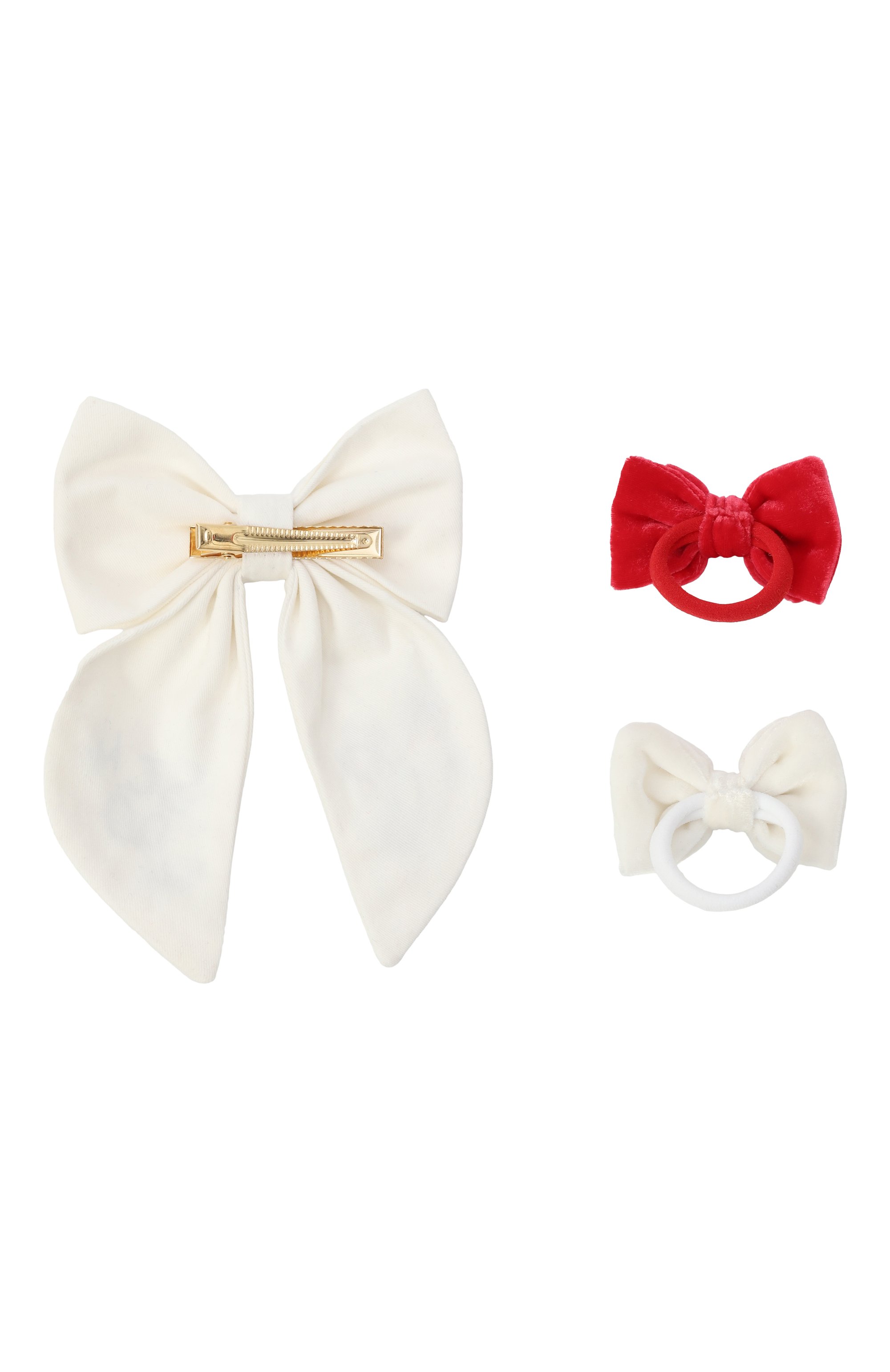 Комплект из трех бантов school PINK.OLIVKA разноцветного цвета по цене 12560 руб., арт. PO-70208, фото 2 Комплект из трех бантов school PINK.OLIVKA, арт. PO-70208, фото 2