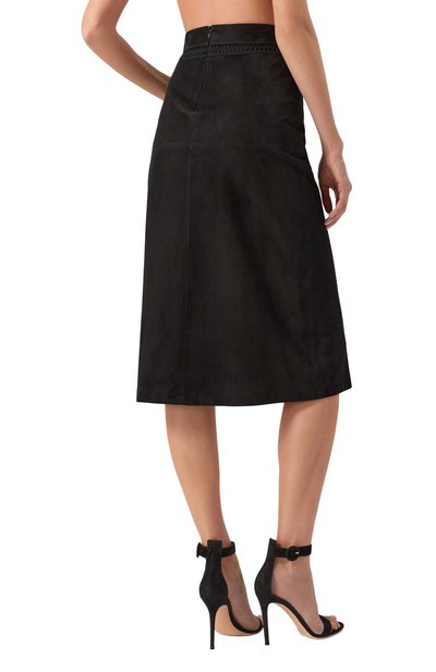 Замшевая юбка MVST, арт. ZBET-X1155-2, фото 4