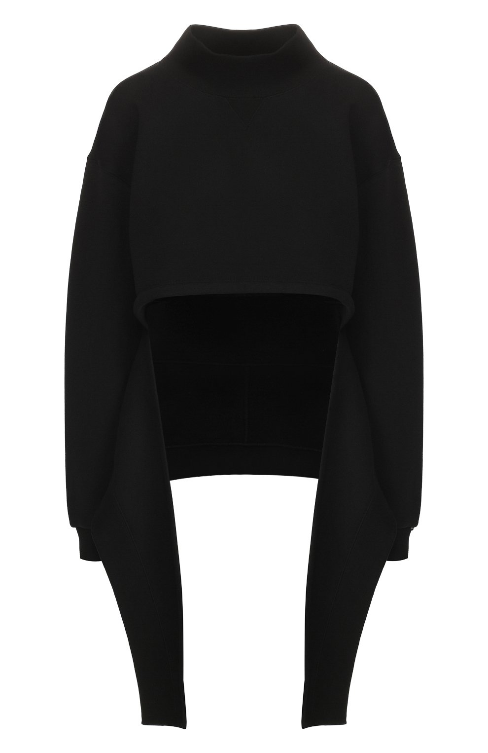 Хлопковый пуловер ALEXANDERWANG.T черного цвета по цене 34300 руб., арт. 4C191066, фото 1 Хлопковый пуловер ALEXANDERWANG.T, арт. 4C191066, фото 1